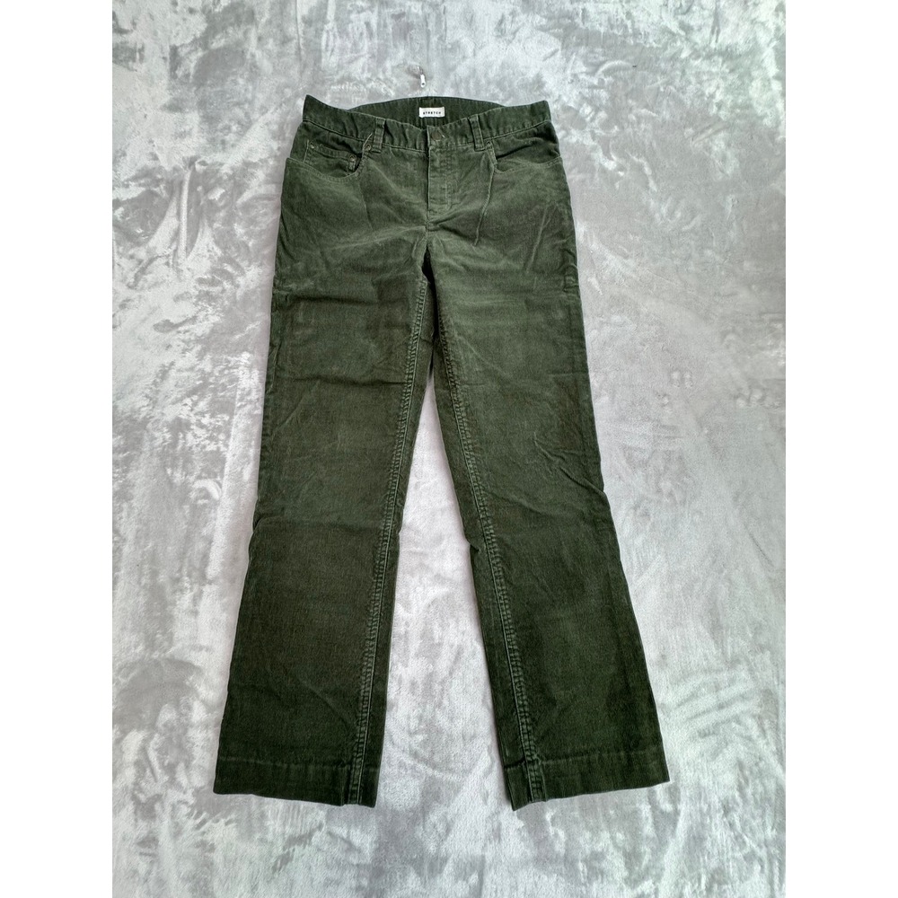 Jones New York Sport Women's Green Corduroy Stretch Pants Size 4